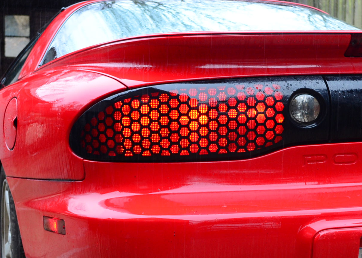 1998 3.8Liter V6 Red Pontiac Firebird
