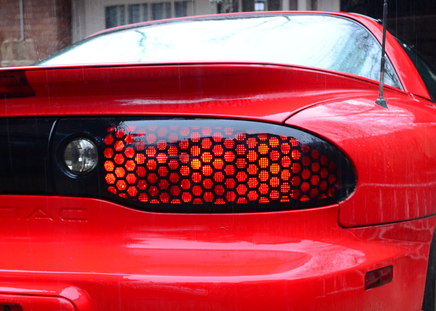 1998 3.8Liter V6 Red Pontiac Firebird