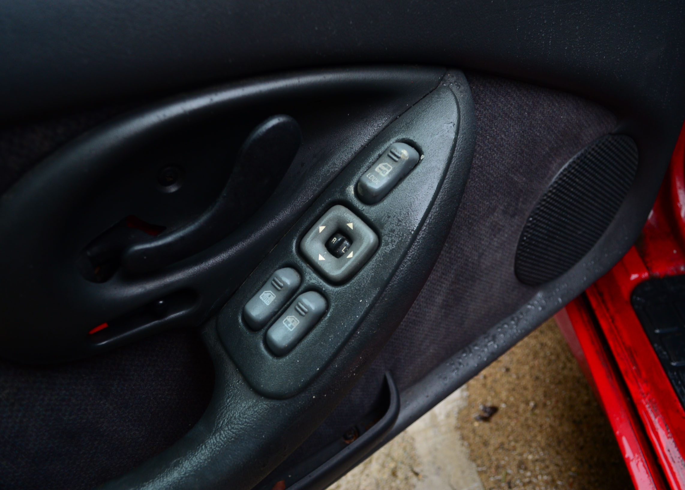 1998 3.8Liter V6 Red Pontiac Firebird