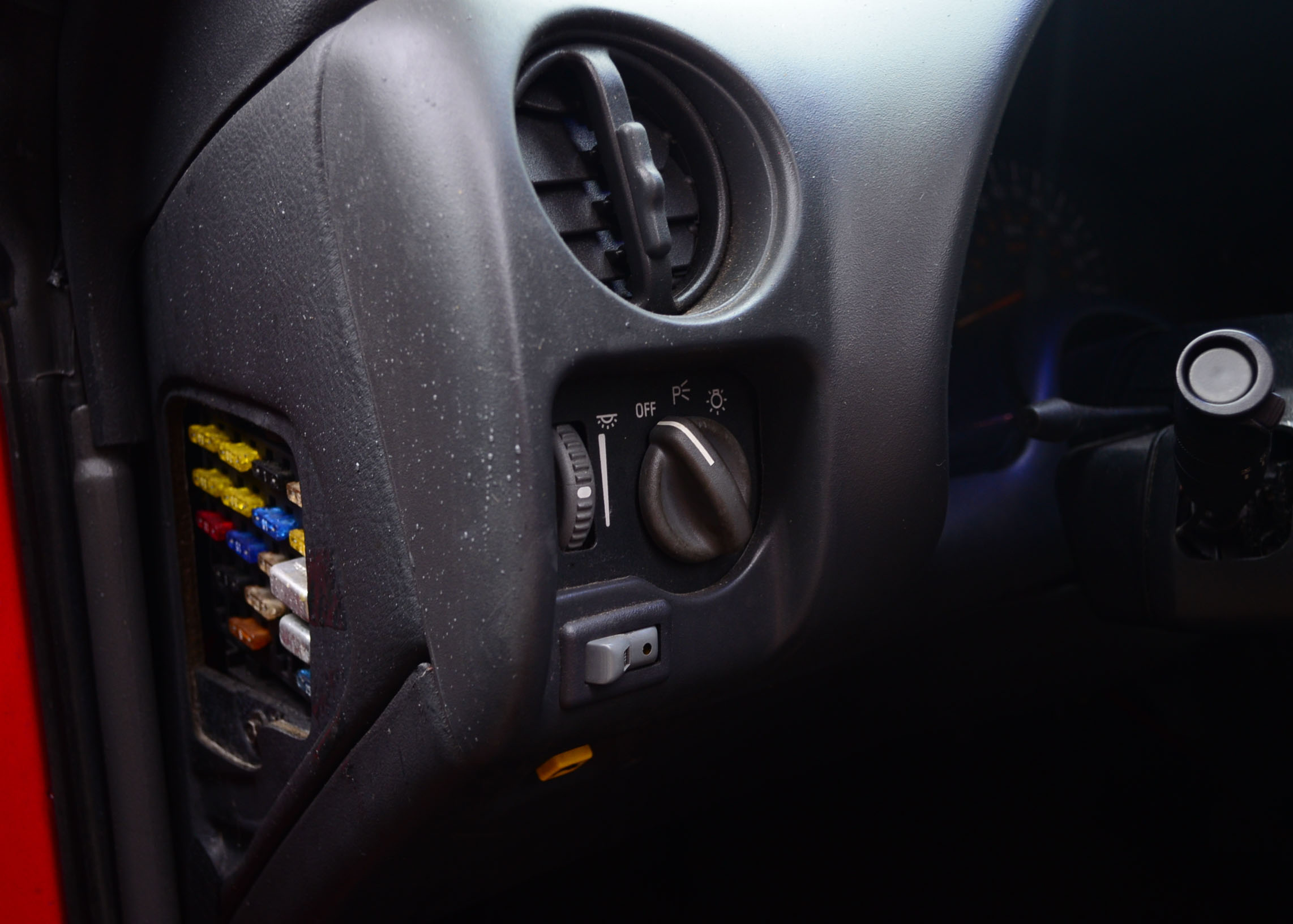 1998 3.8Liter V6 Red Pontiac Firebird