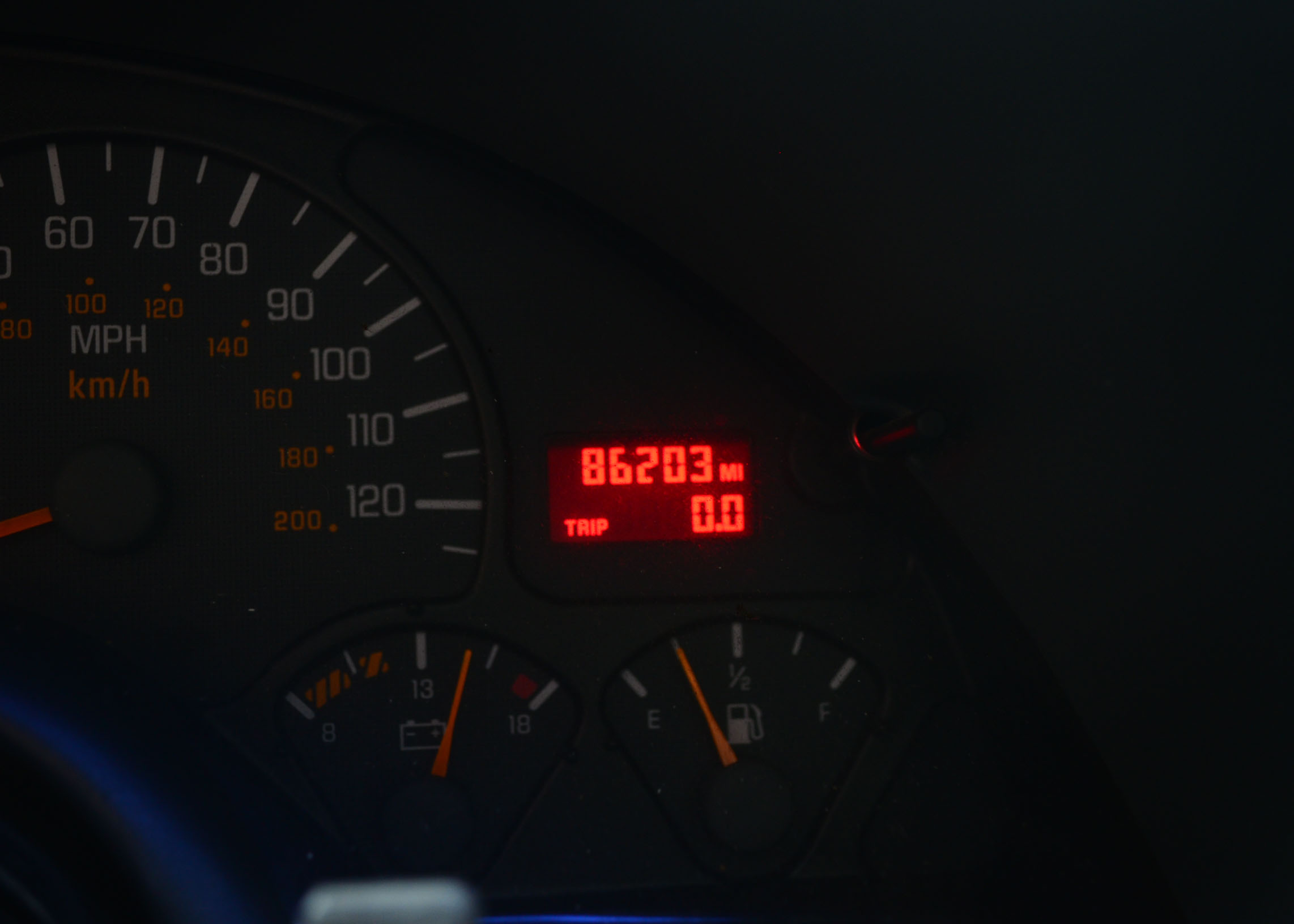 1998 3.8Liter V6 Red Pontiac Firebird