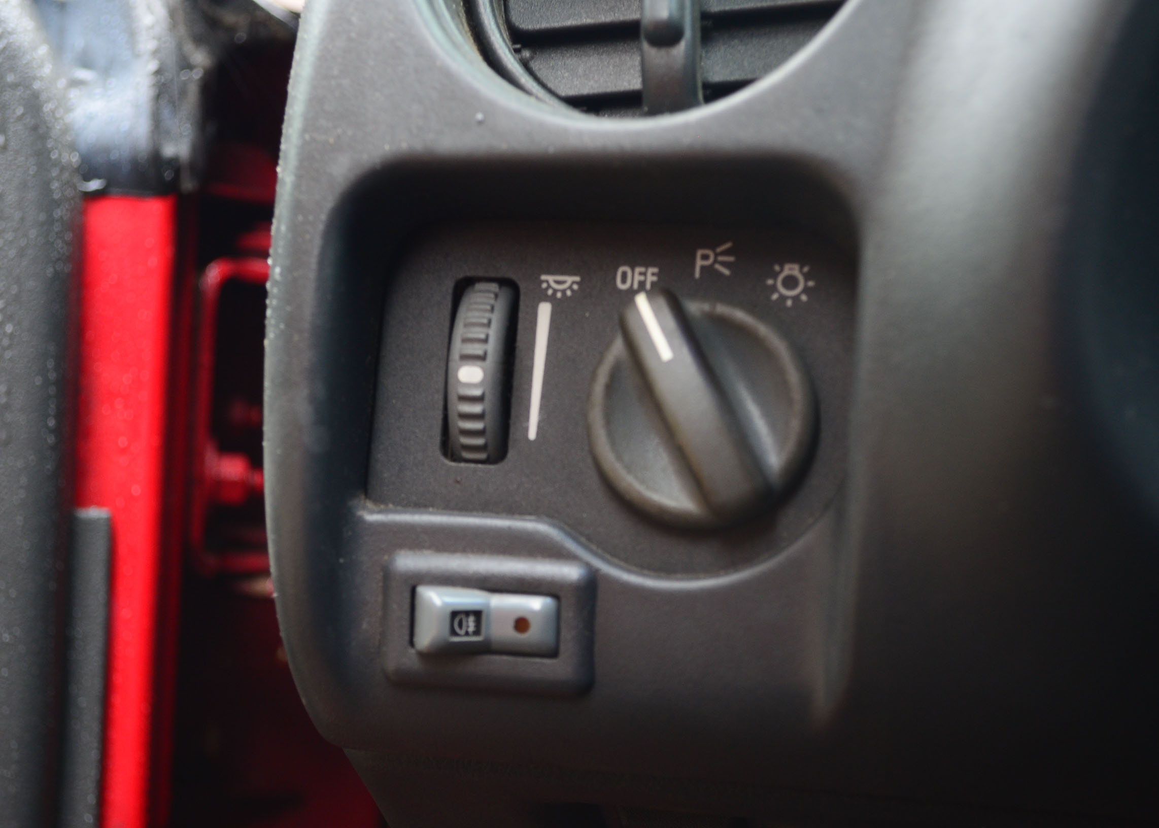 1998 3.8Liter V6 Red Pontiac Firebird