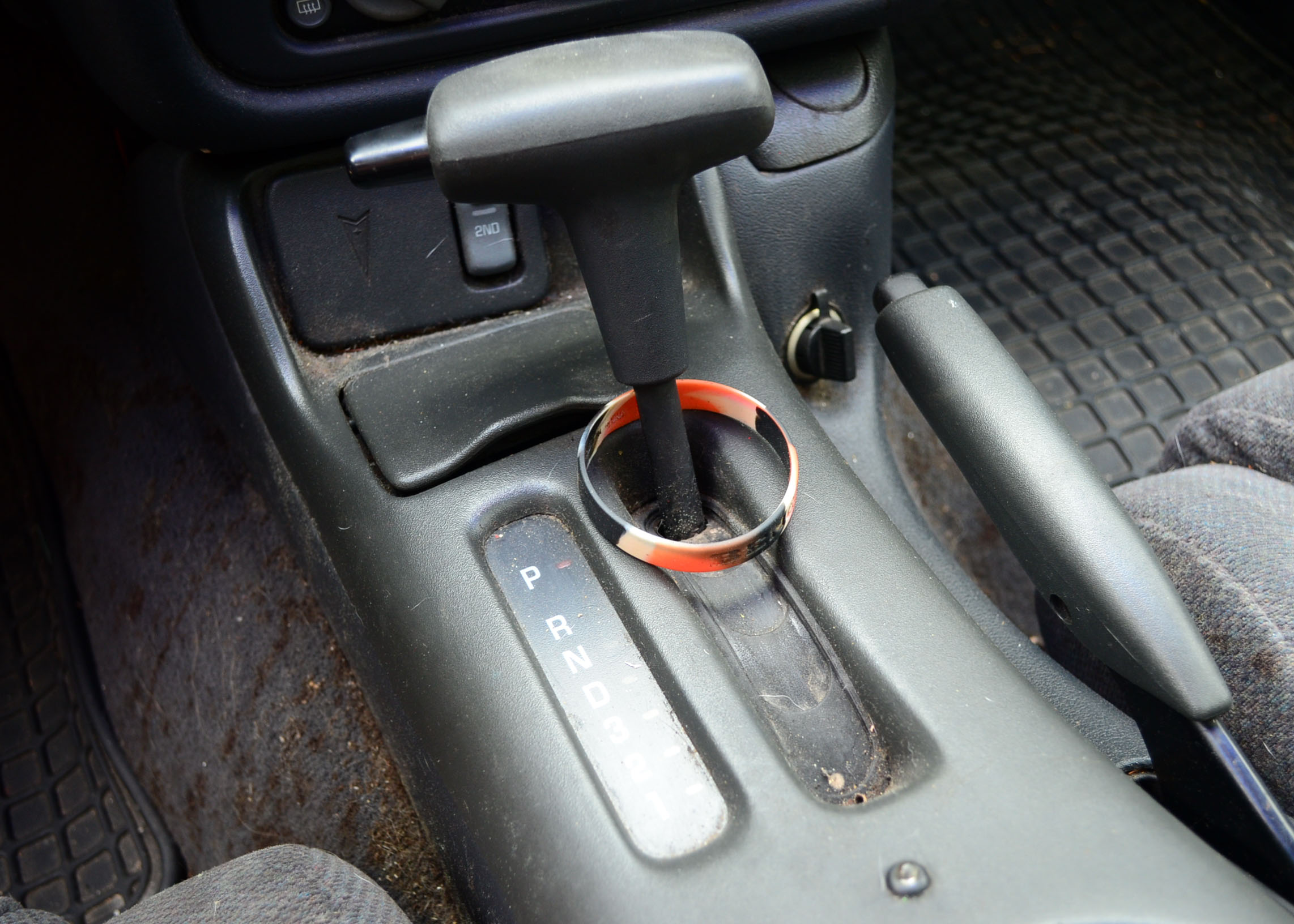 1998 3.8Liter V6 Red Pontiac Firebird