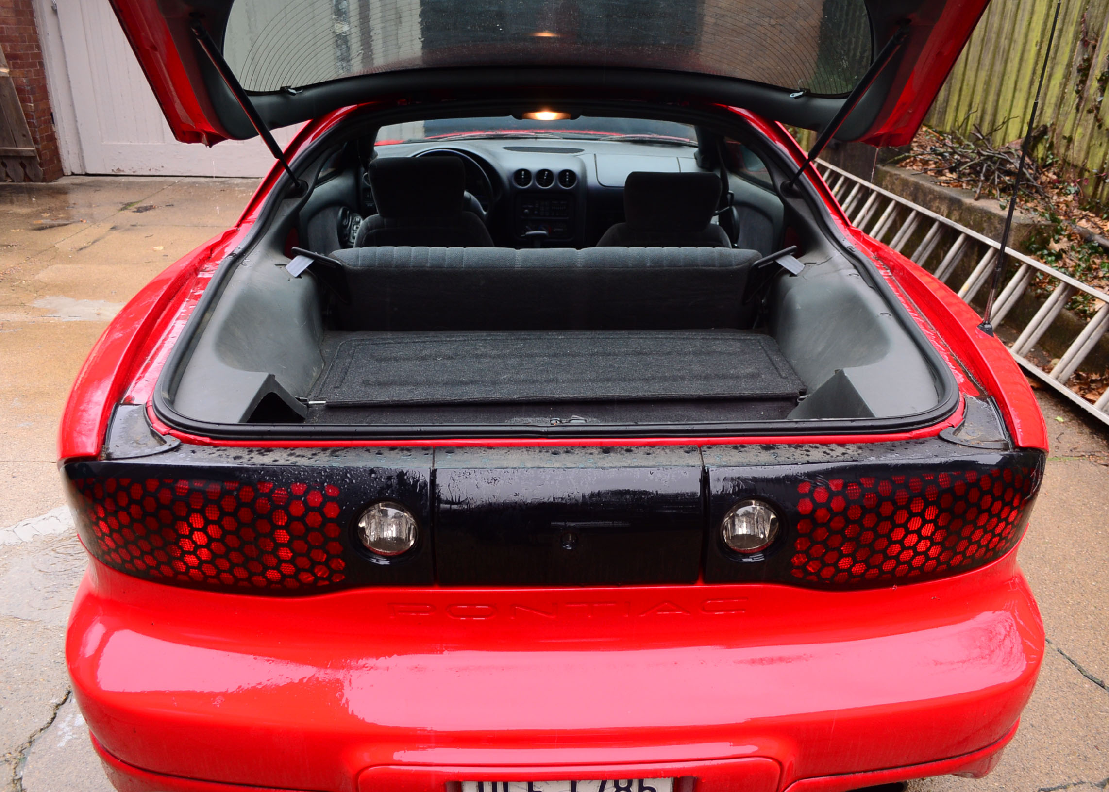 1998 3.8Liter V6 Red Pontiac Firebird