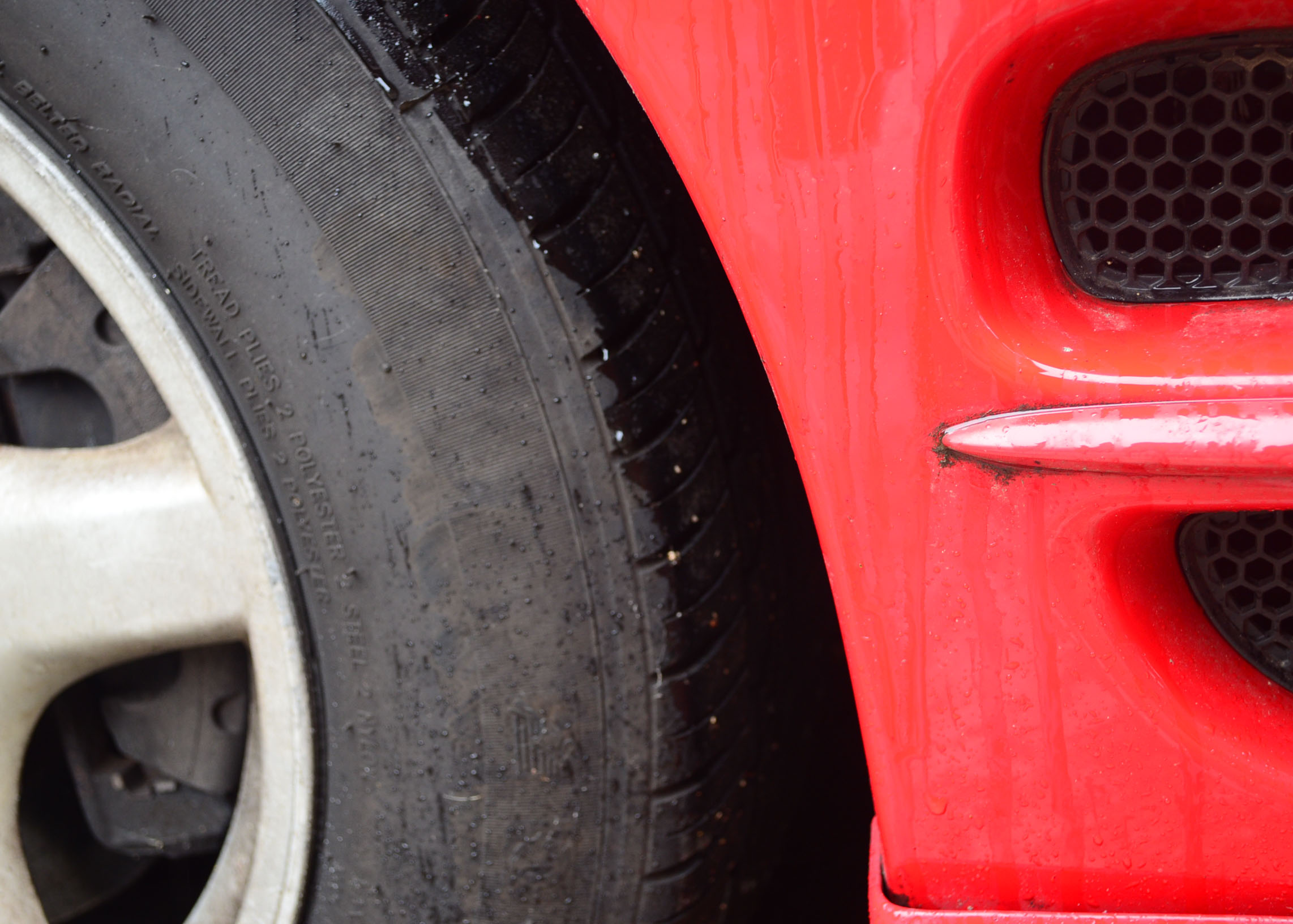 1998 3.8Liter V6 Red Pontiac Firebird