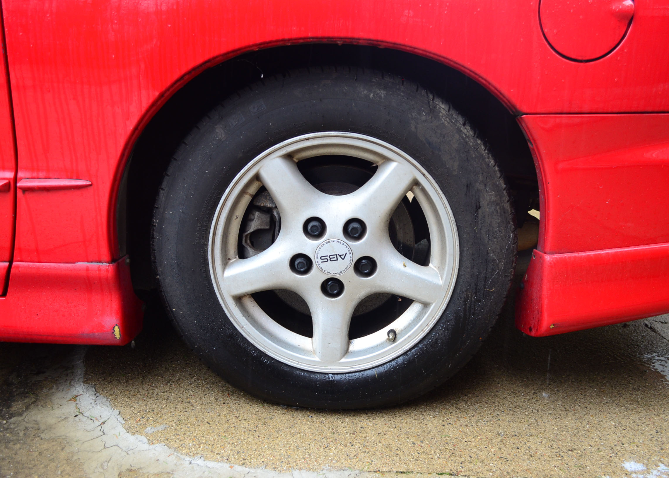 1998 3.8Liter V6 Red Pontiac Firebird
