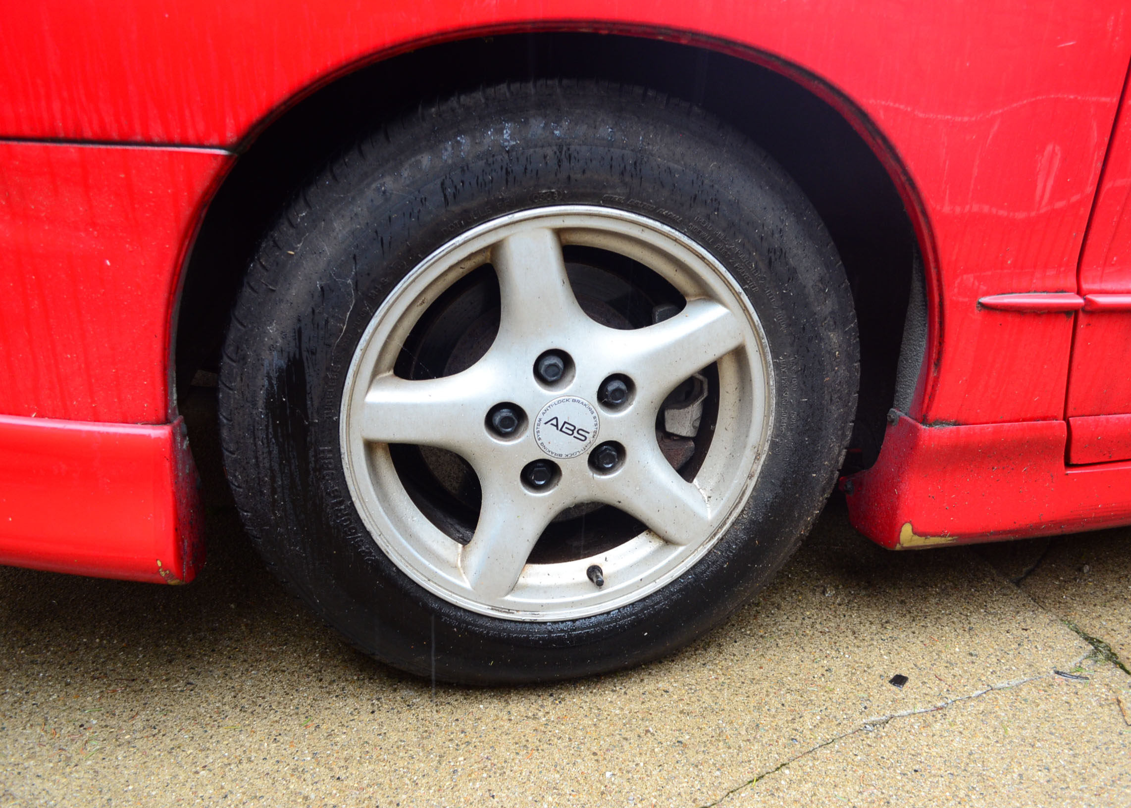 1998 3.8Liter V6 Red Pontiac Firebird