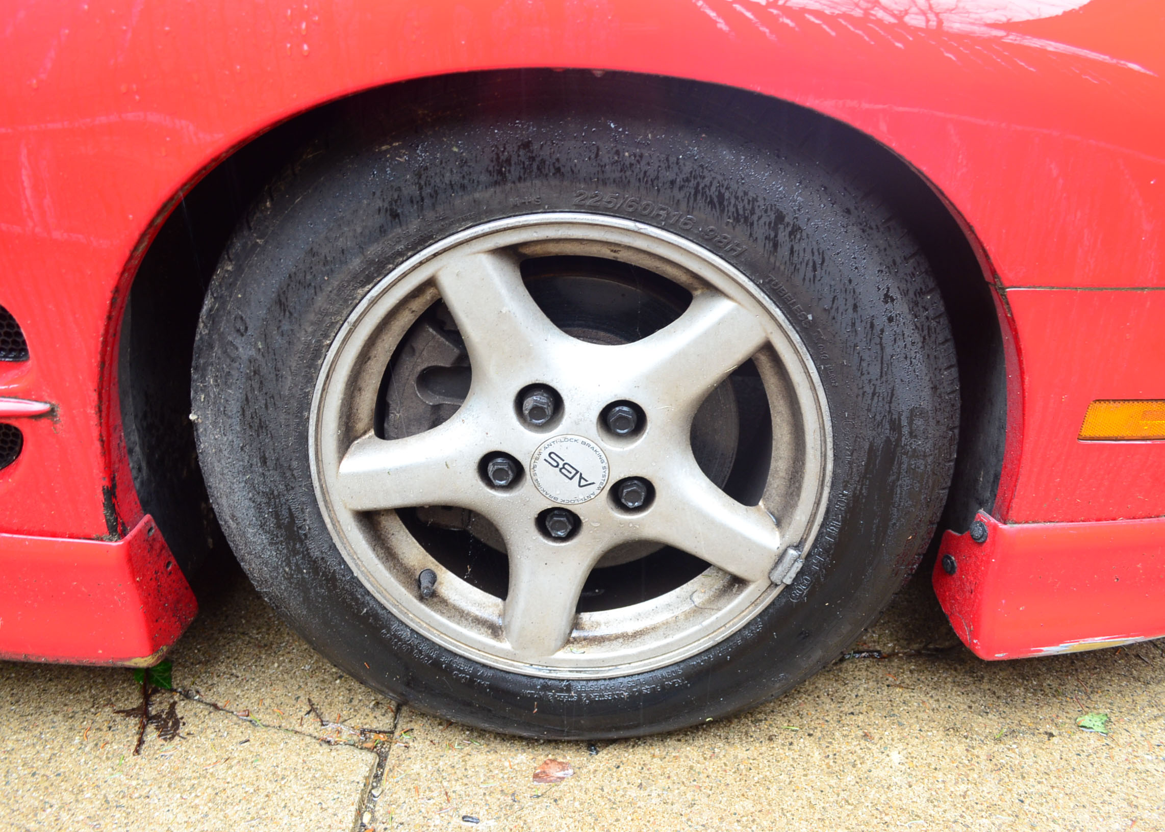 1998 3.8Liter V6 Red Pontiac Firebird