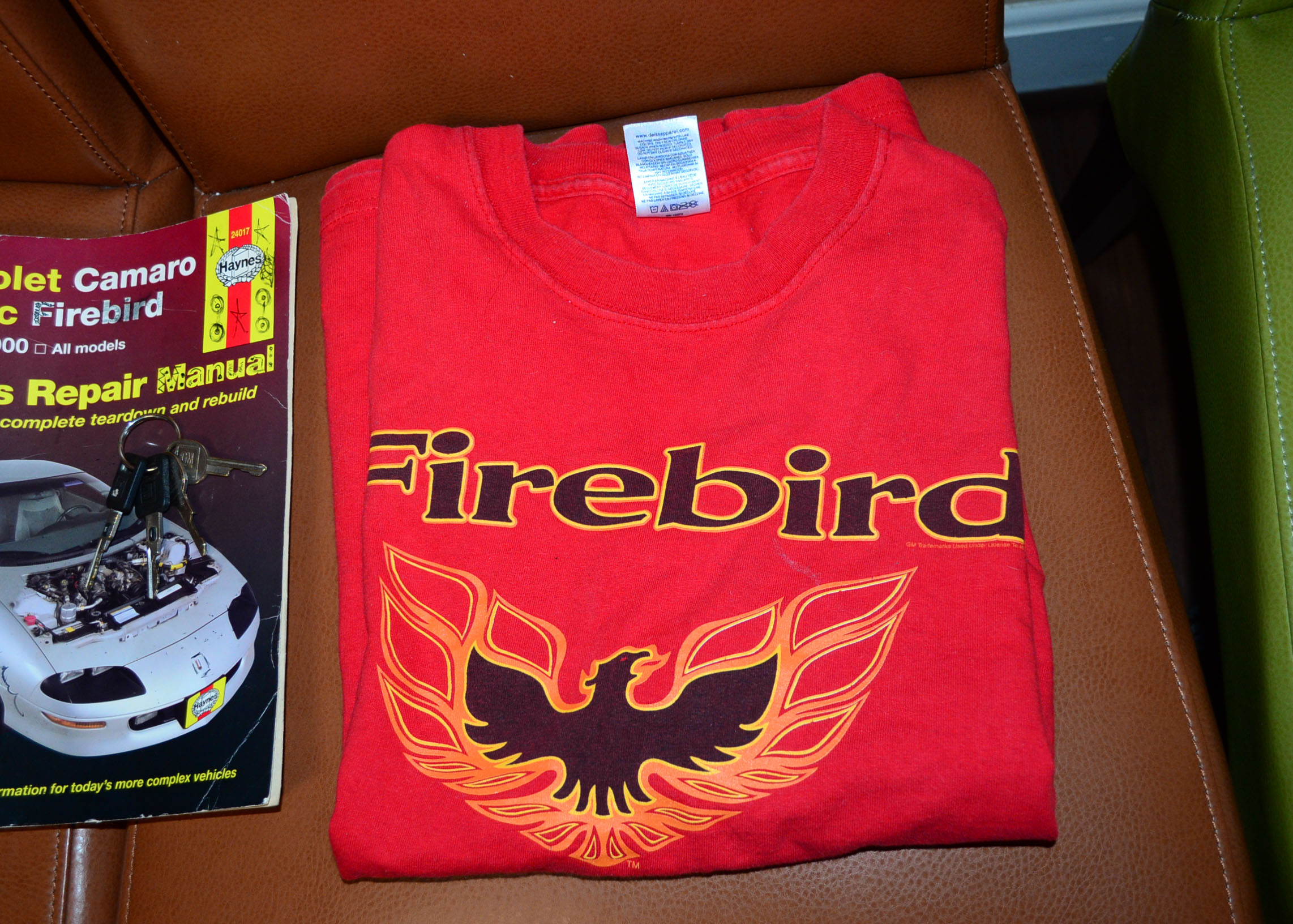 1998 3.8Liter V6 Red Pontiac Firebird