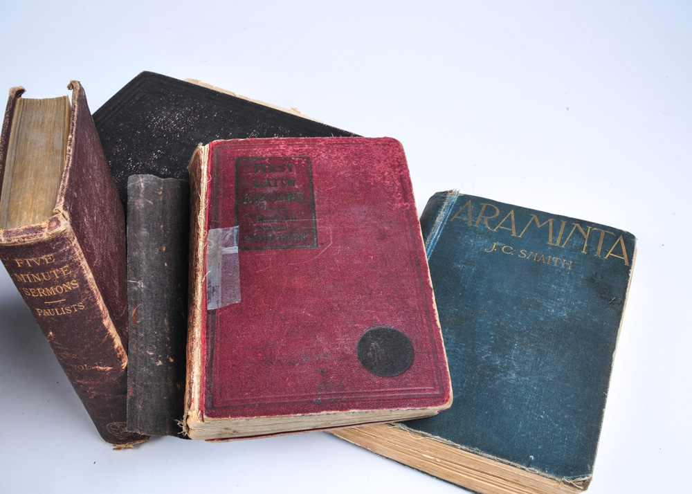 Collection of Antique Books and Photographs