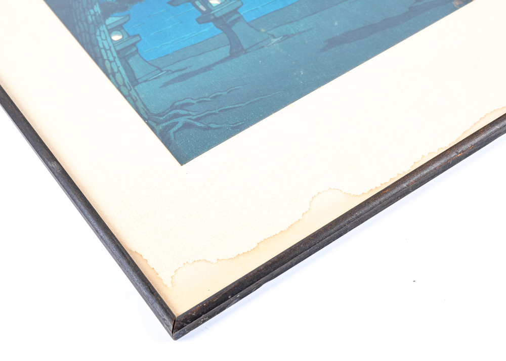 Duo of Kawase Hasui Japanese Wood Block Prints