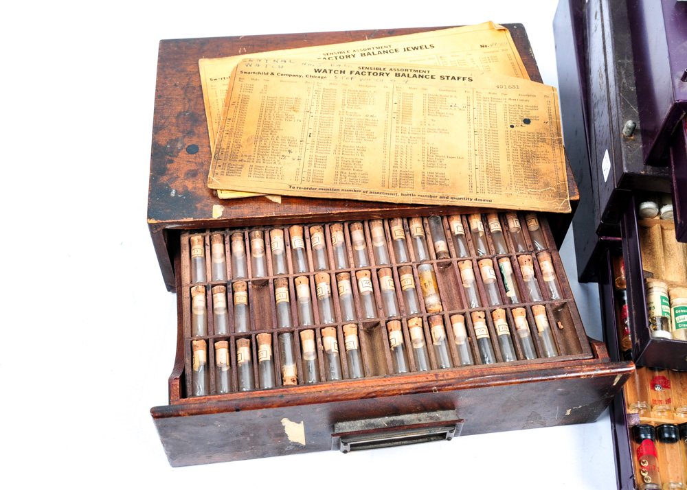 Jewelers' Drawers and Parts