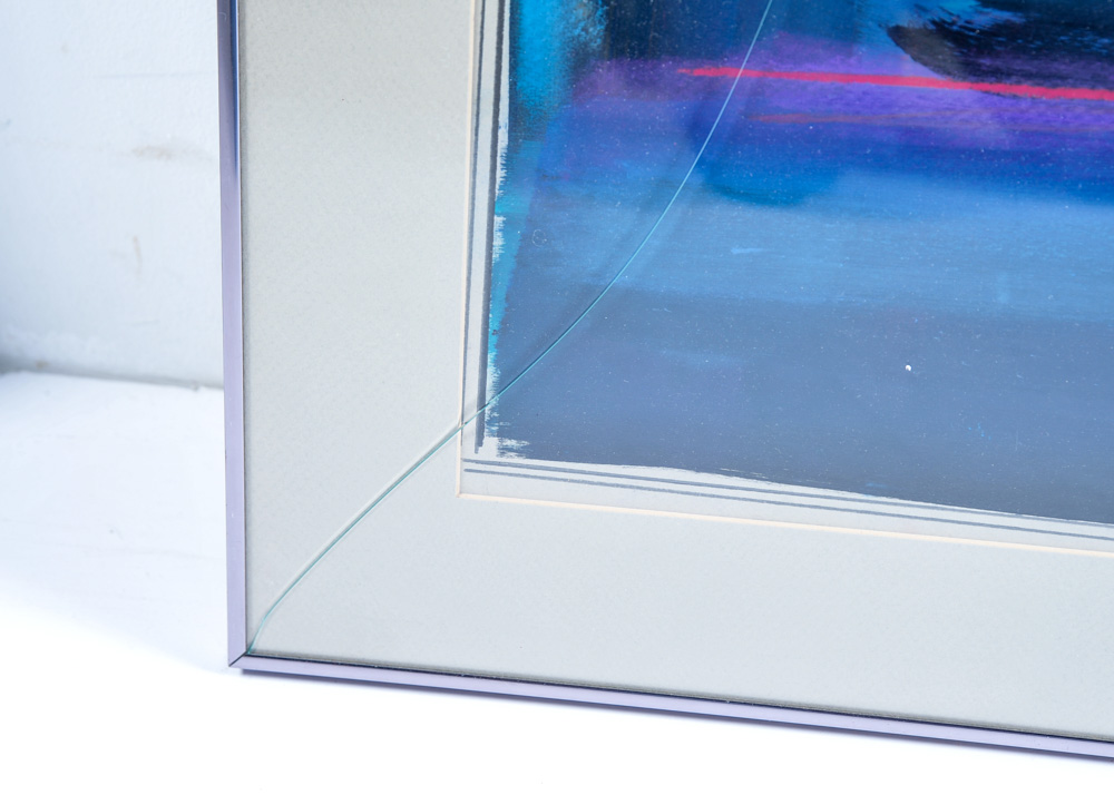 Limited Edition Signed Roy Woodard Print and Roger Sayre Mixed Media