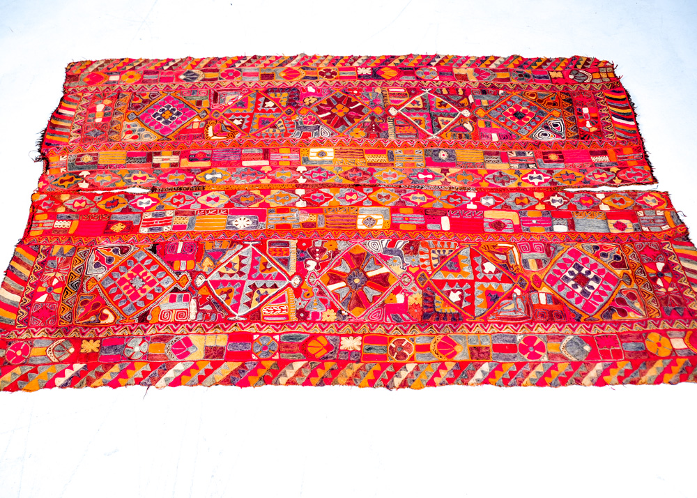 Brilliant Embroidered Textile