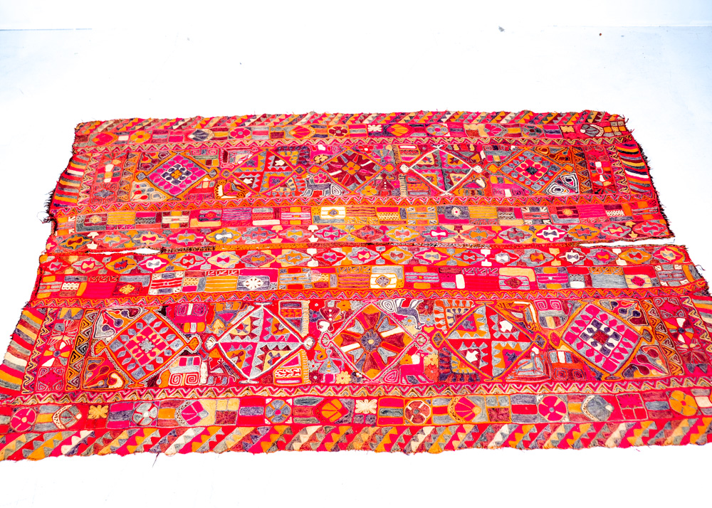 Brilliant Embroidered Textile