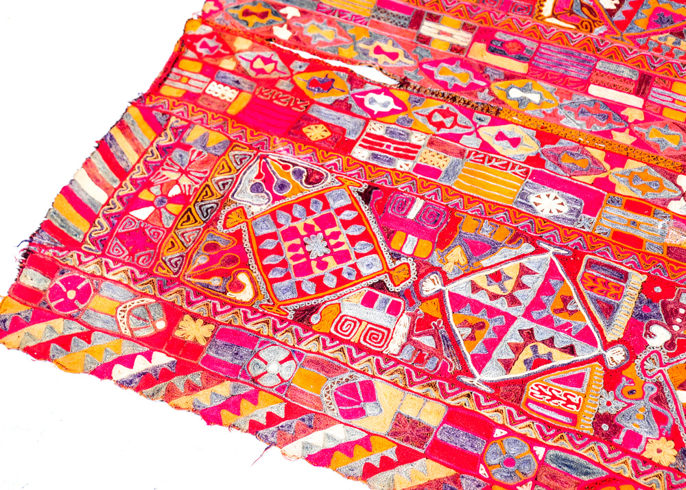 Brilliant Embroidered Textile