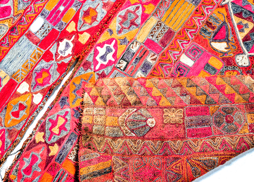 Brilliant Embroidered Textile