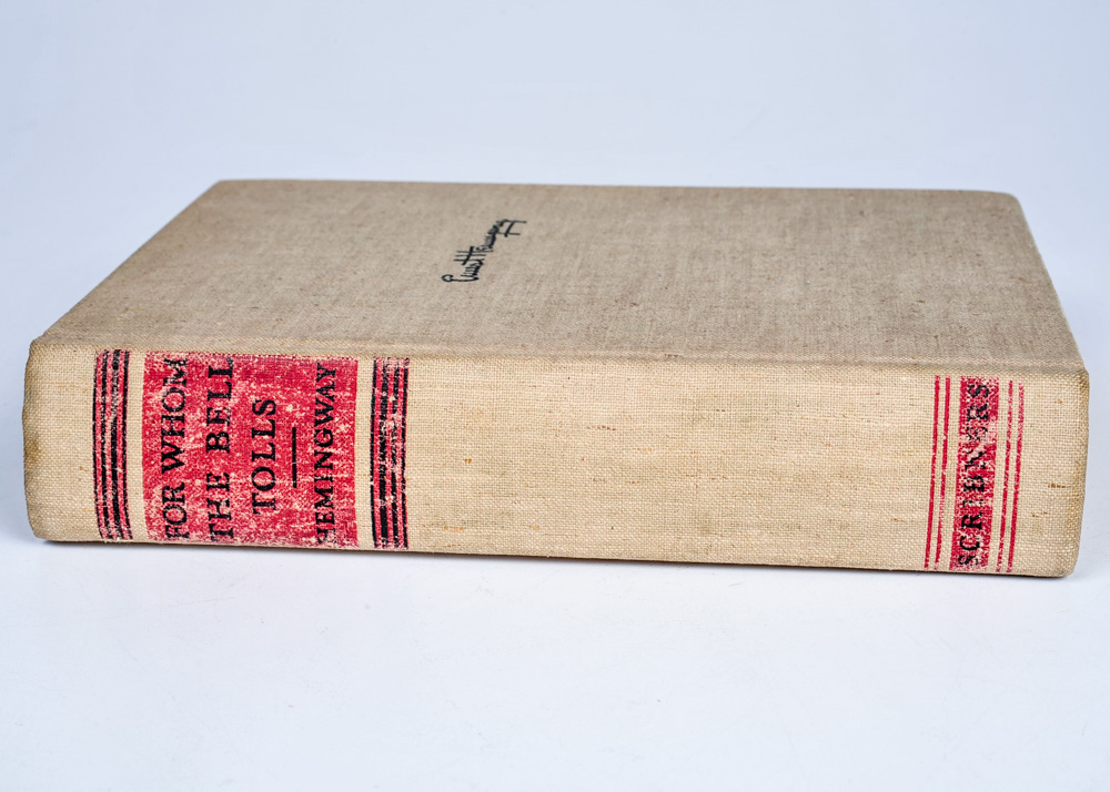 First Edition "For Whom The Bell Tolls" by Ernest Hemingway