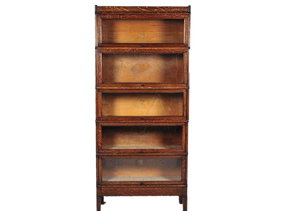 Macey Oak Barrister's Bookcase