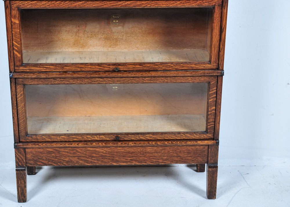 Macey Oak Barrister's Bookcase