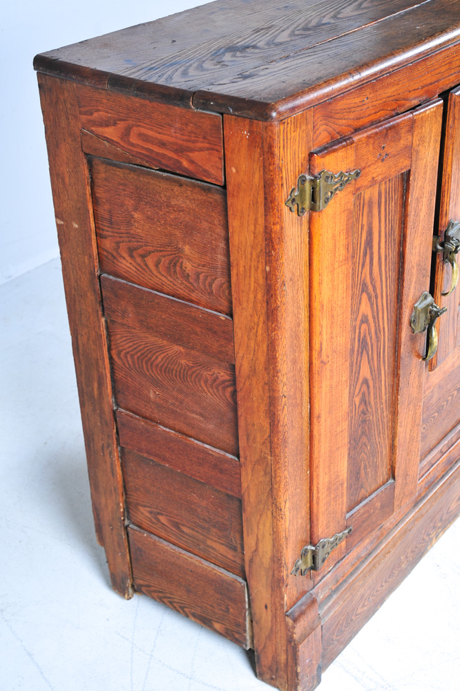 Oak Ice Box
