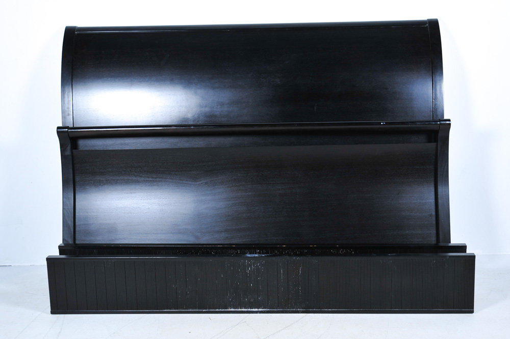 Arhaus Furniture Contemporary King Size Sleigh Bed