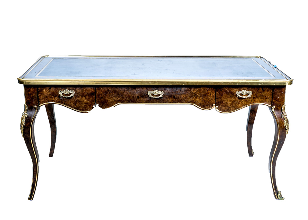 Regency Leather Top Desk
