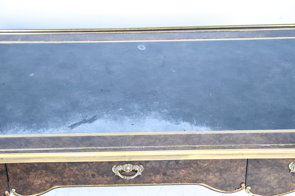 Regency Leather Top Desk