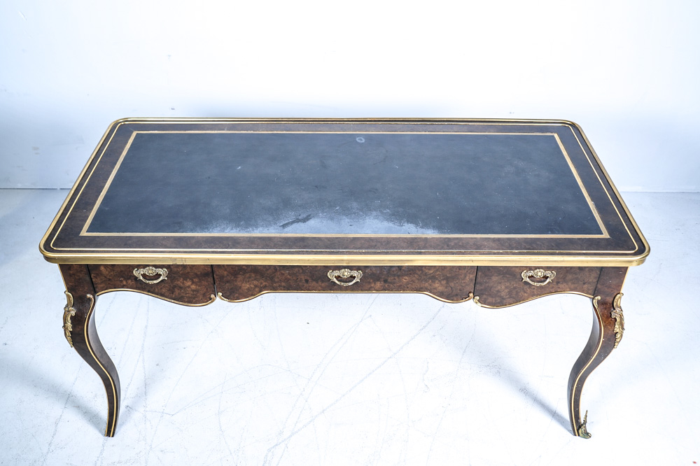 Regency Leather Top Desk