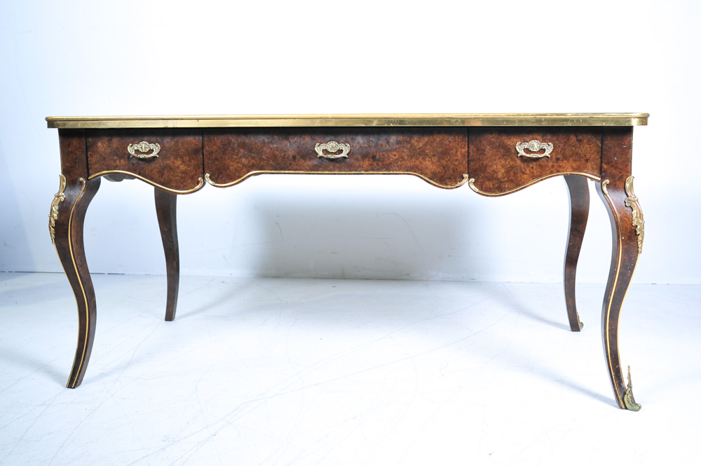 Regency Leather Top Desk