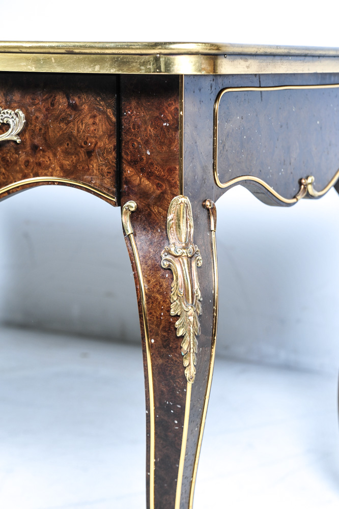 Regency Leather Top Desk