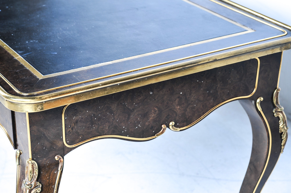 Regency Leather Top Desk