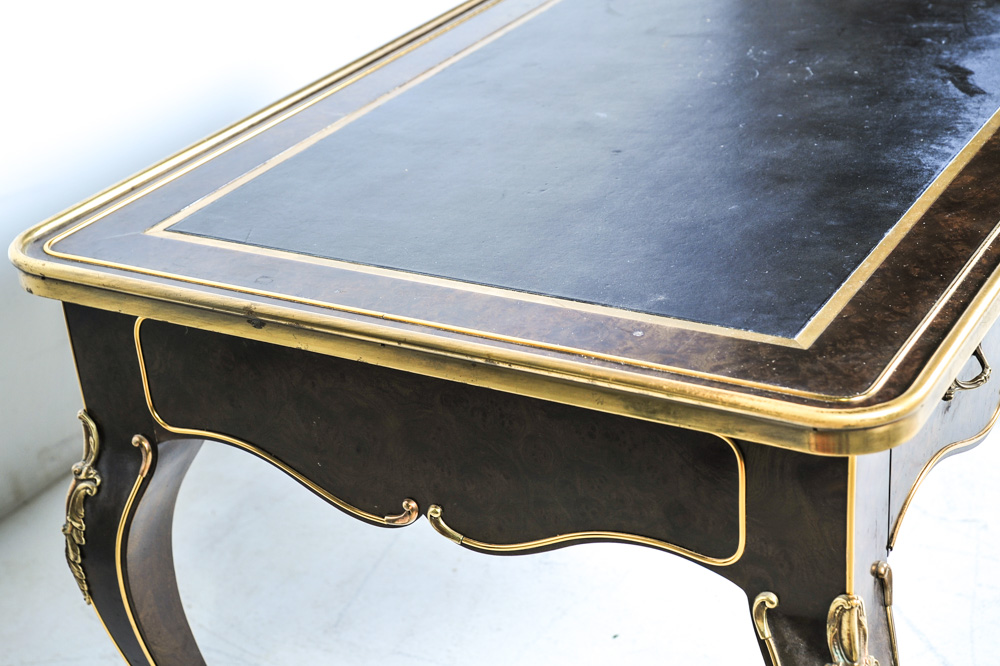 Regency Leather Top Desk
