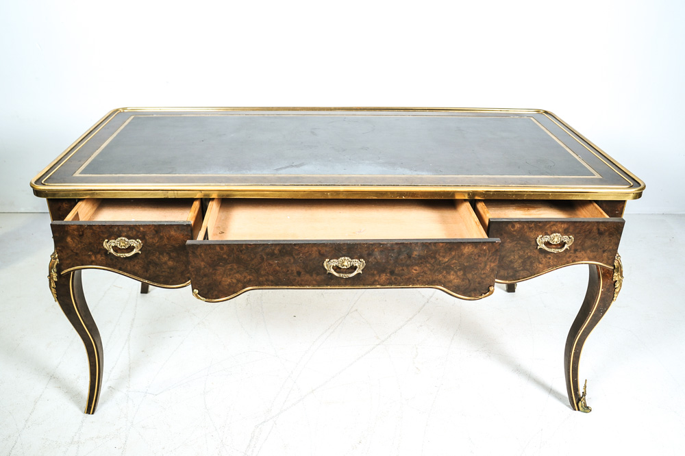 Regency Leather Top Desk