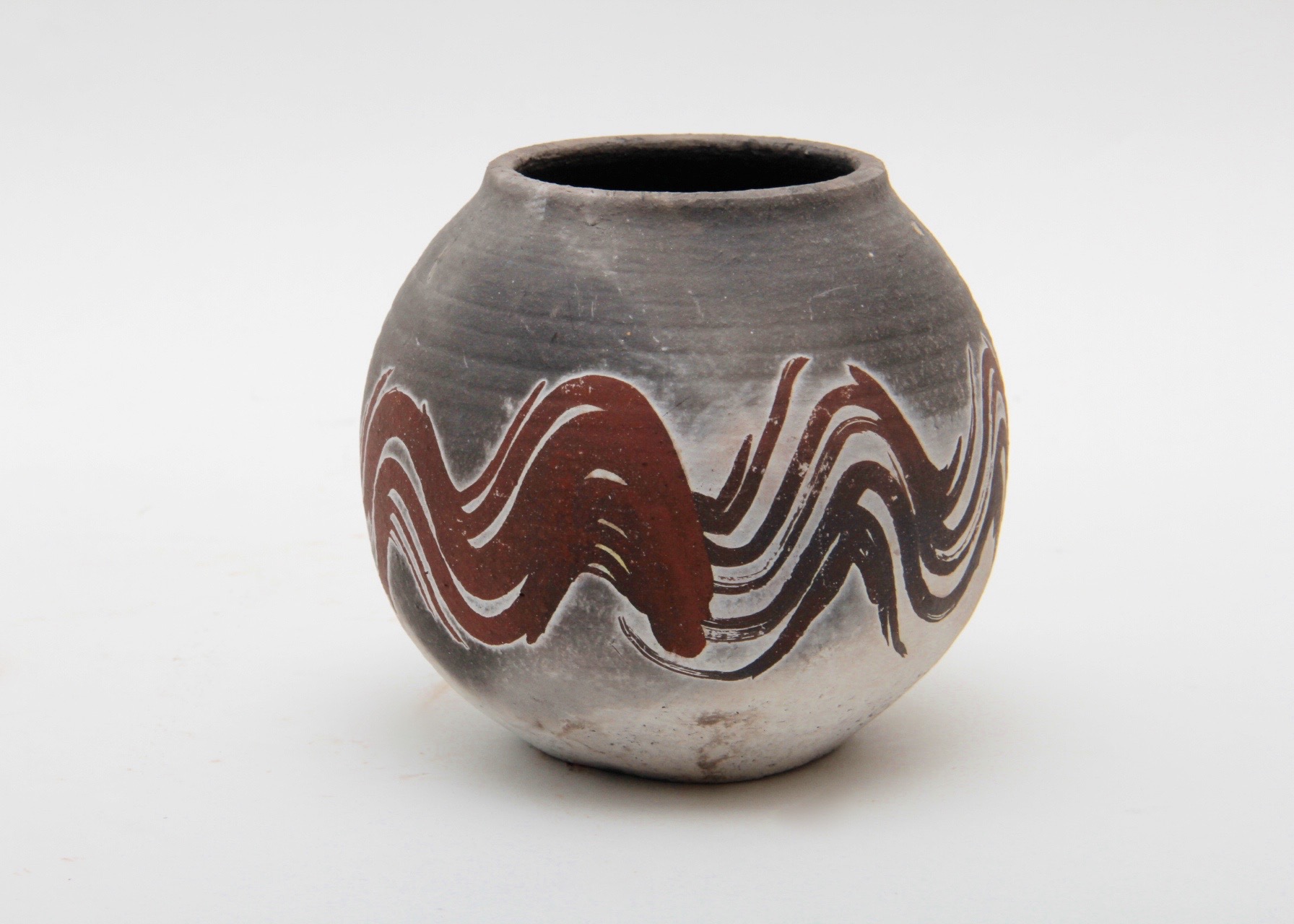 Curtis Scott Raku Vase