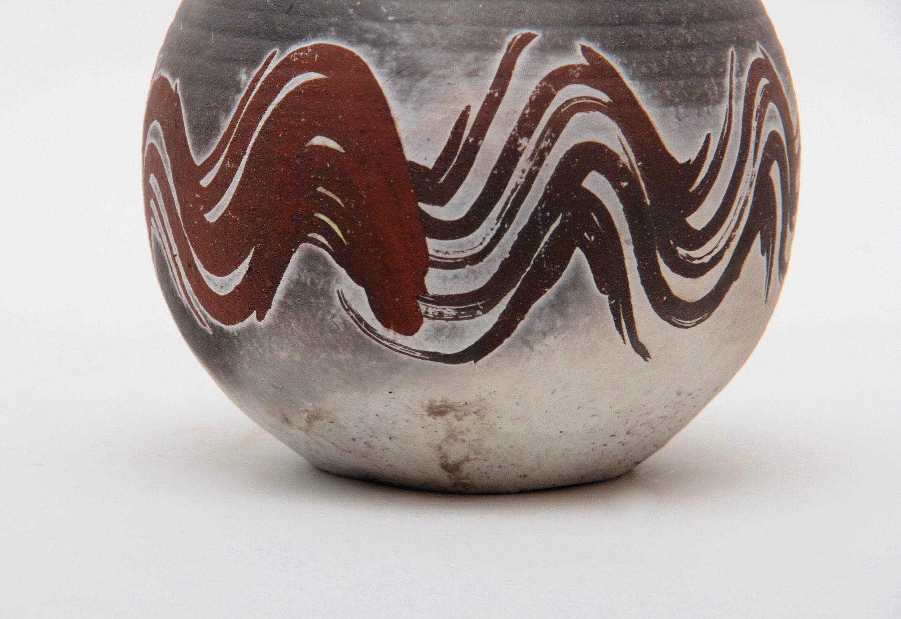 Curtis Scott Raku Vase