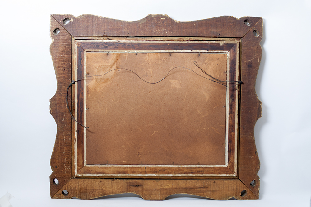 Reverse Glass Painting of Heidelberg Castle