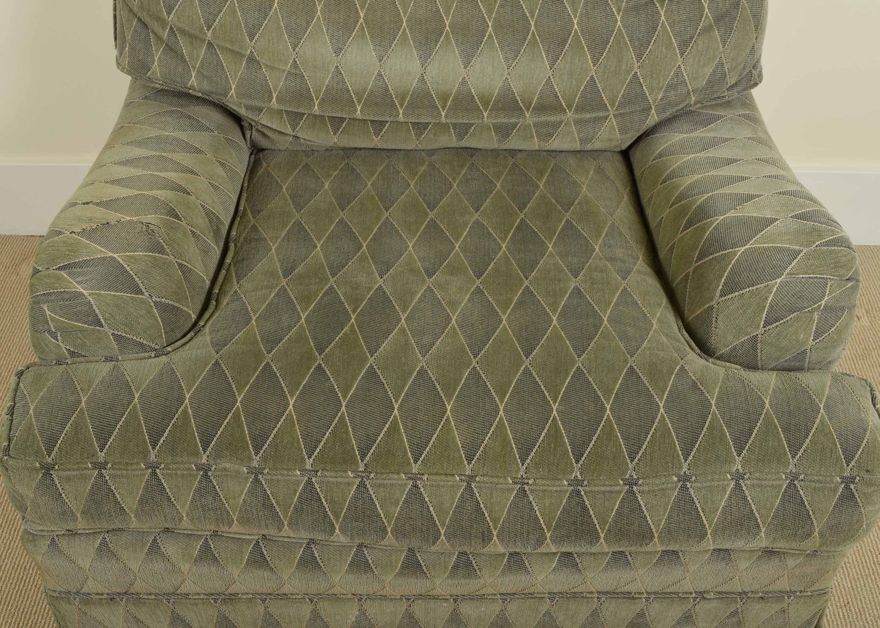 Oversized Upholstered Club Chair
