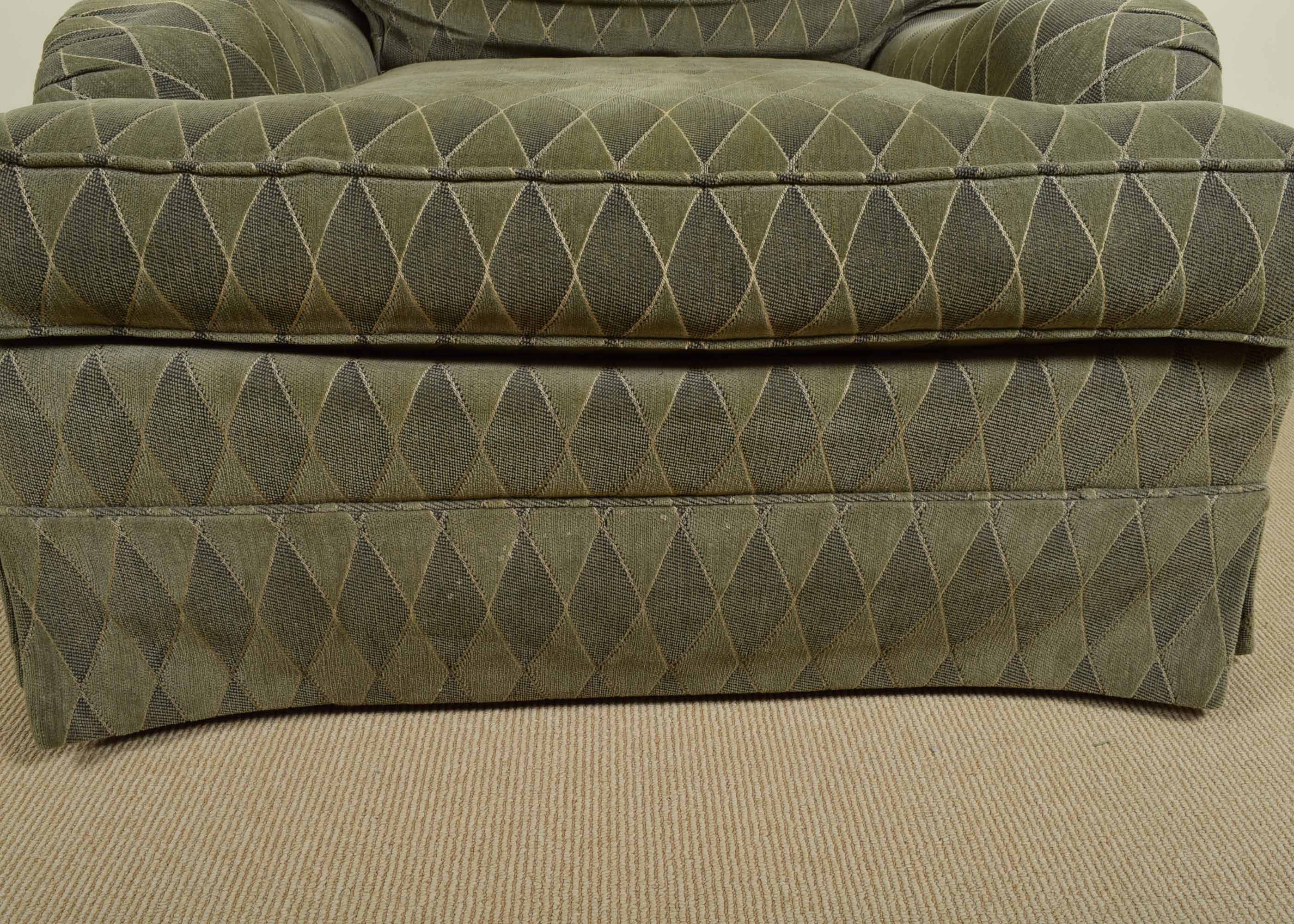 Oversized Upholstered Club Chair