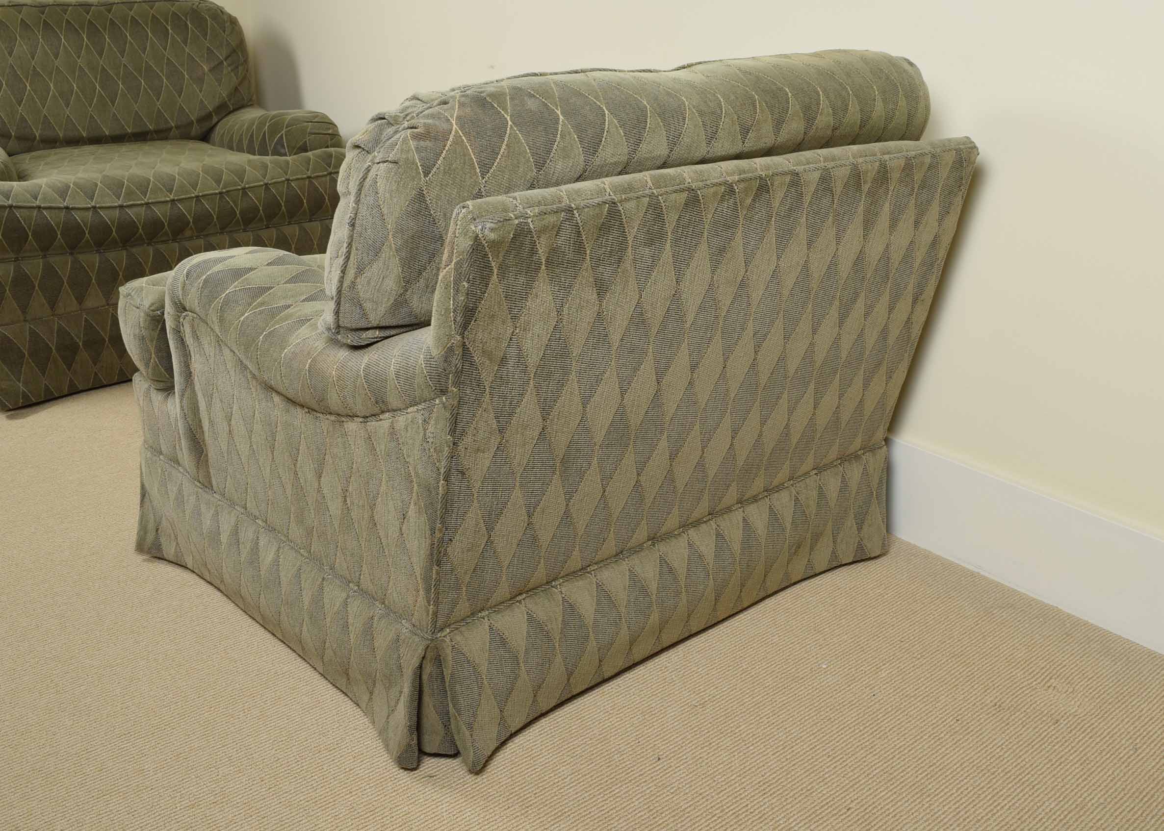 Oversized Upholstered Club Chair