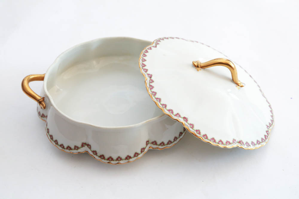 Collection of Limoges Serving Dishes