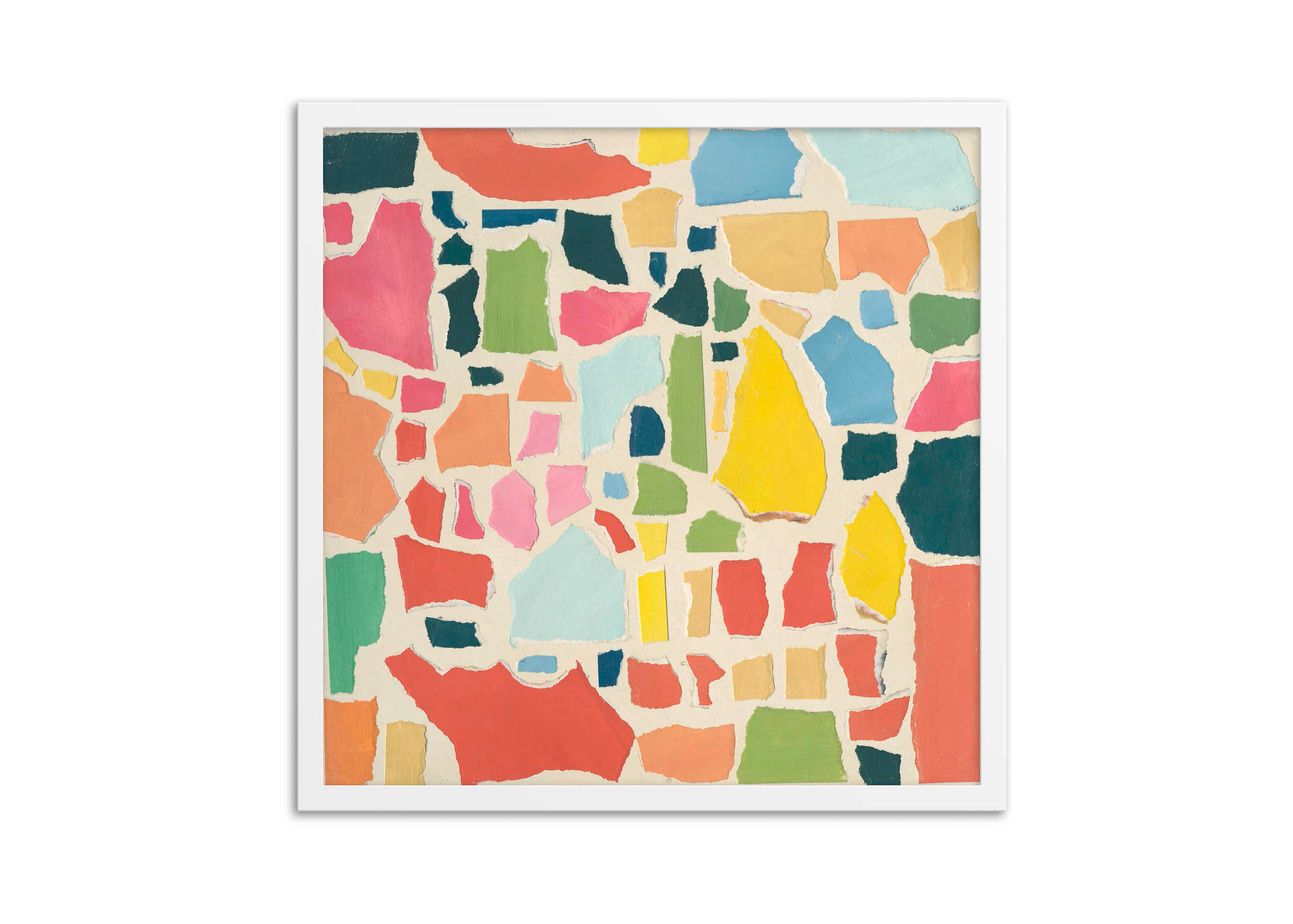 "Vivian S60" Collage Offset Lithograph