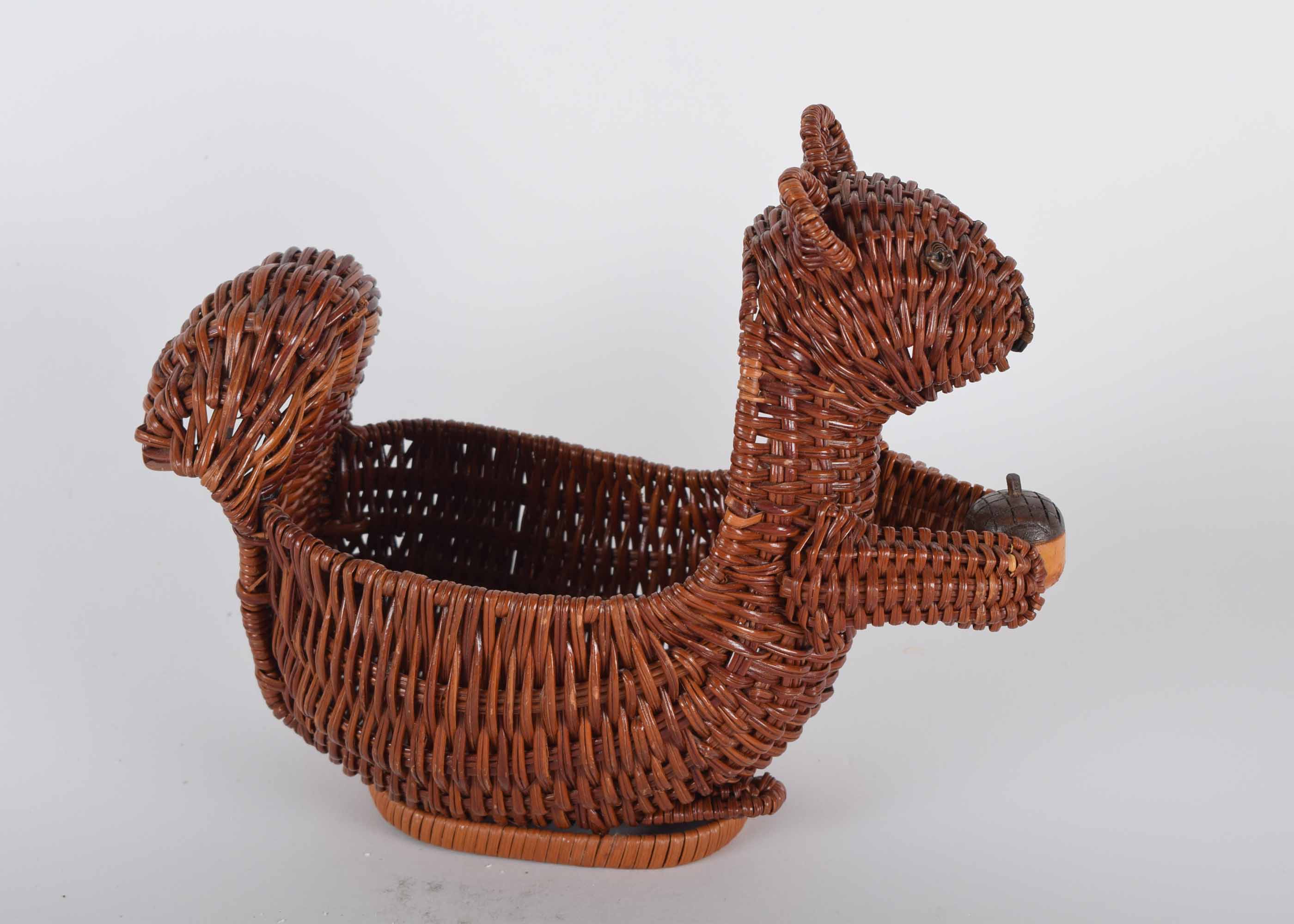 Rattan and Wicker Storage Basket Assortment