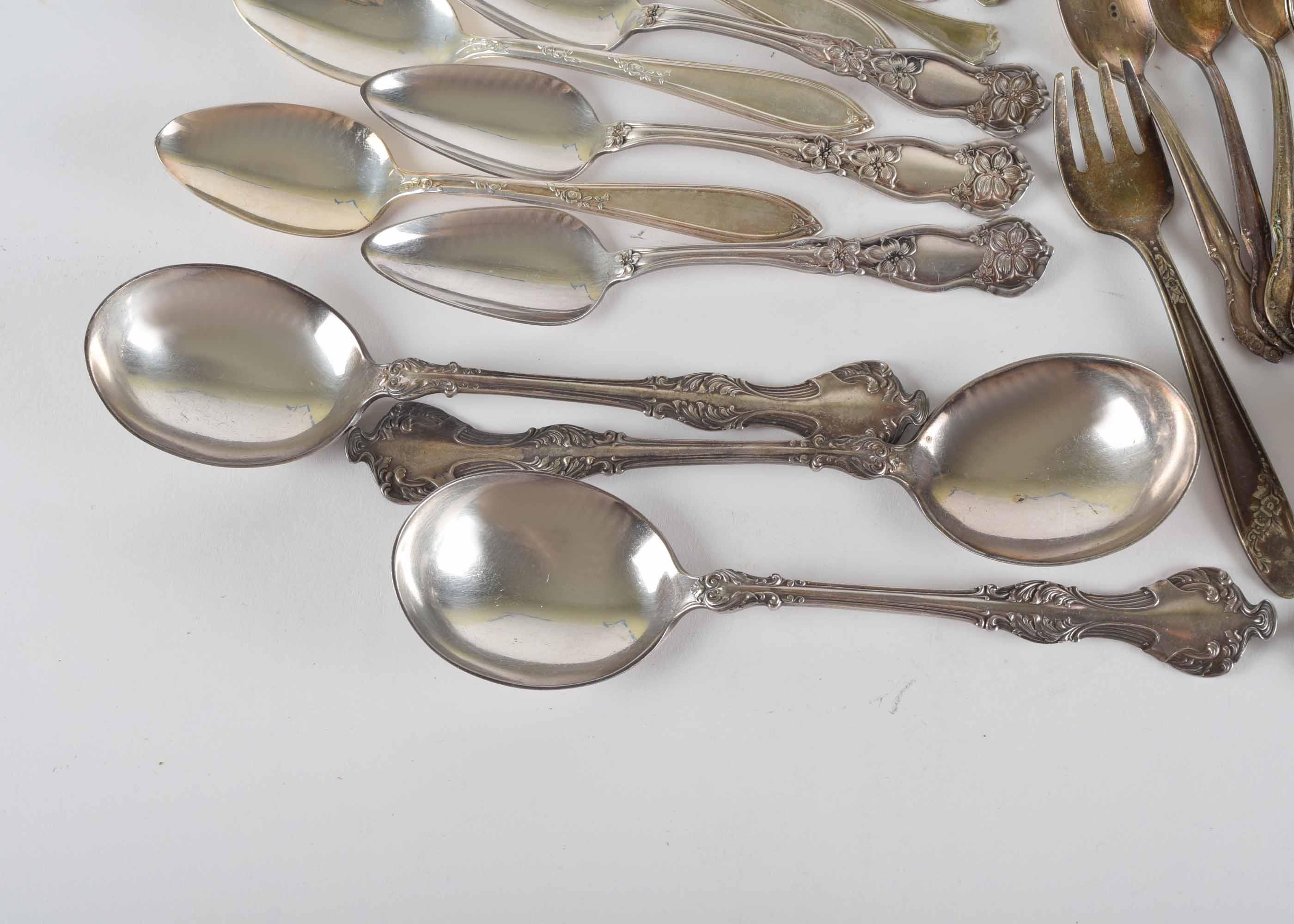 Vintage Silverplate Spoon Collection