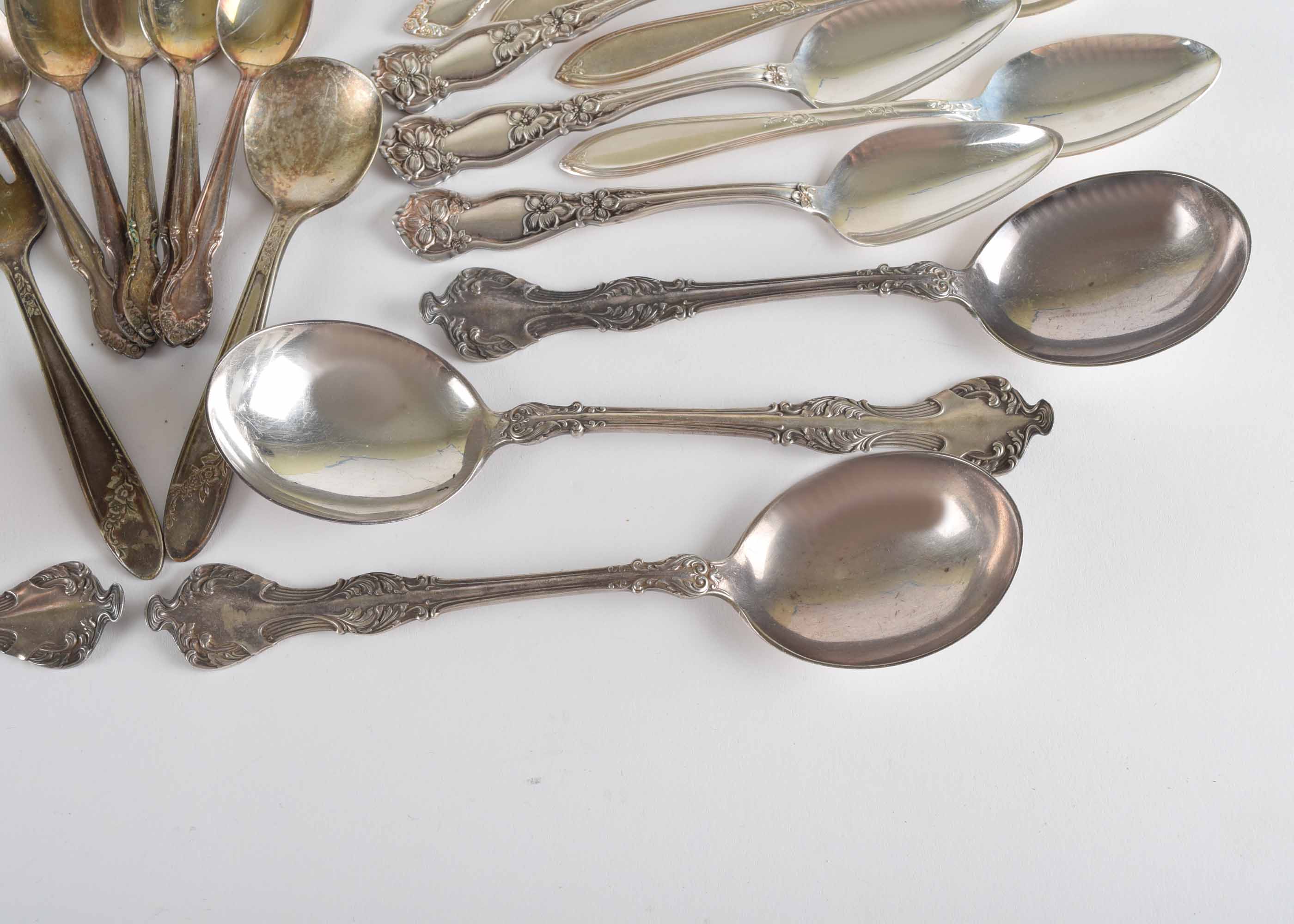 Vintage Silverplate Spoon Collection