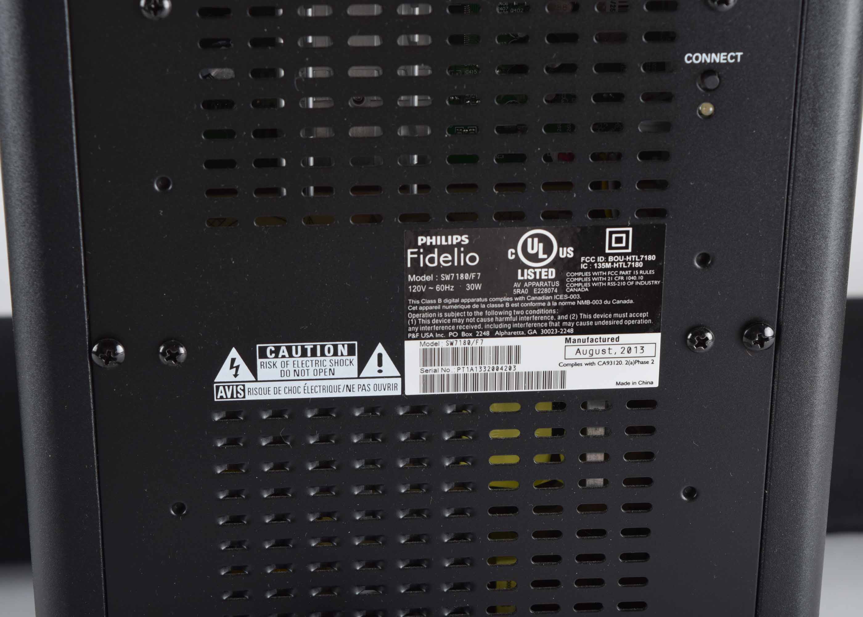 Phillips Fidelio Soundbar Home Theater