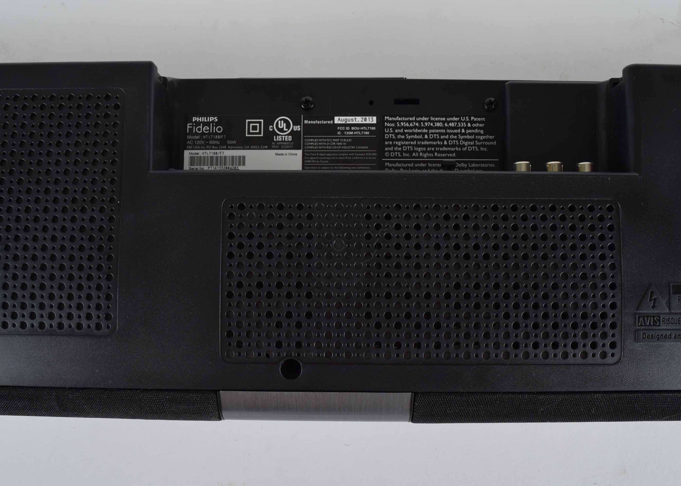 Phillips Fidelio Soundbar Home Theater