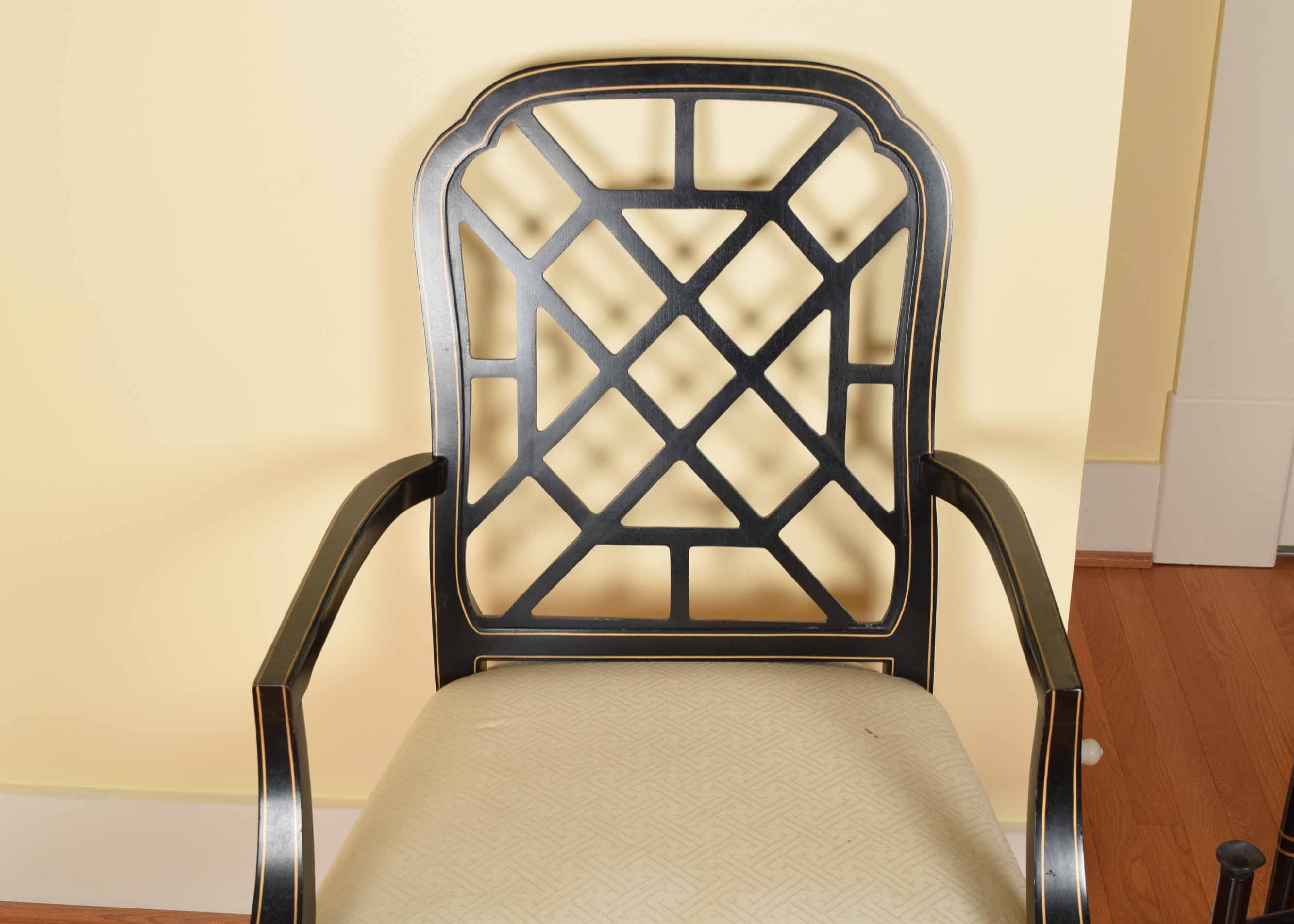 Chinese Chippendale Style Chair and Table Base