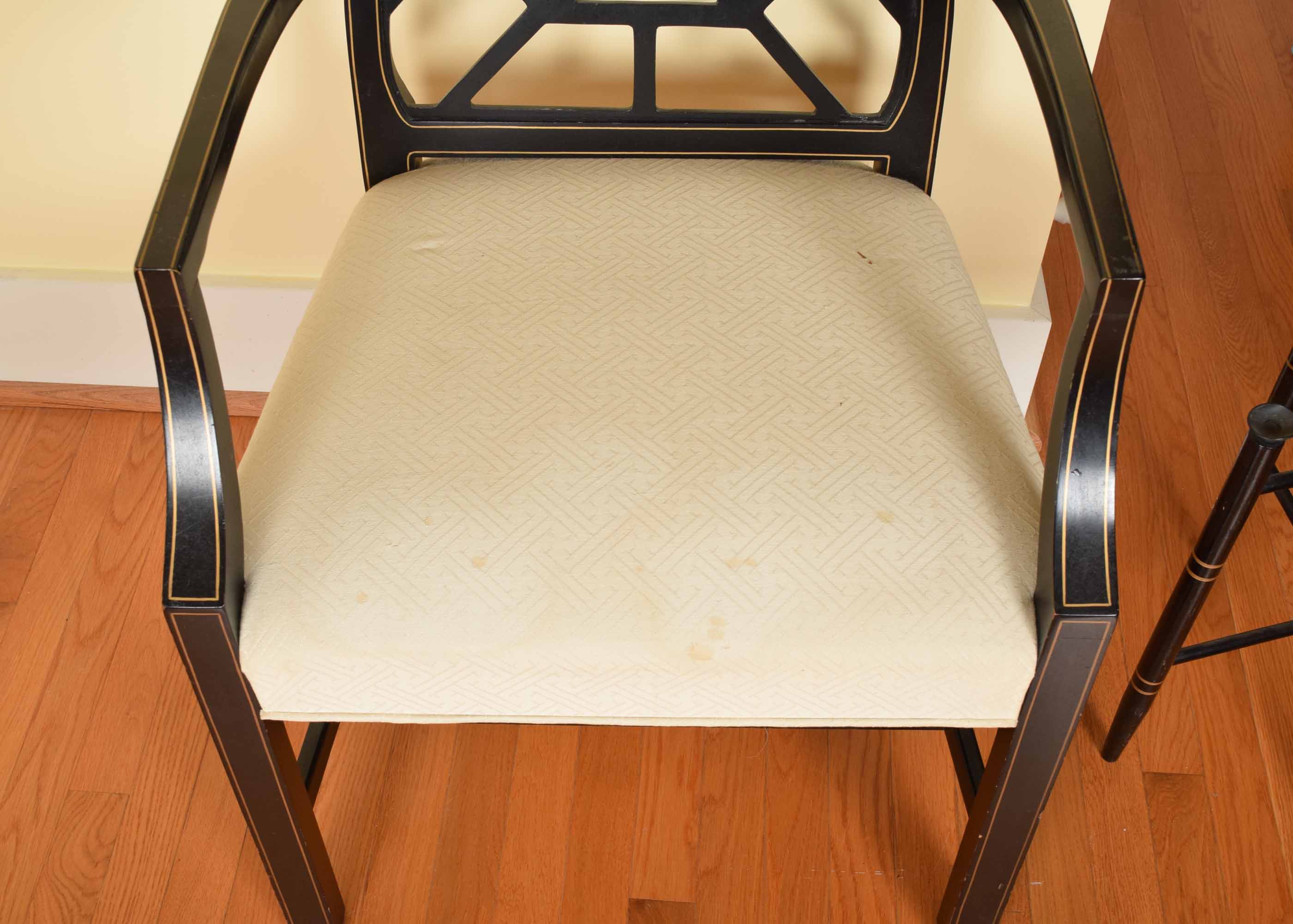 Chinese Chippendale Style Chair and Table Base