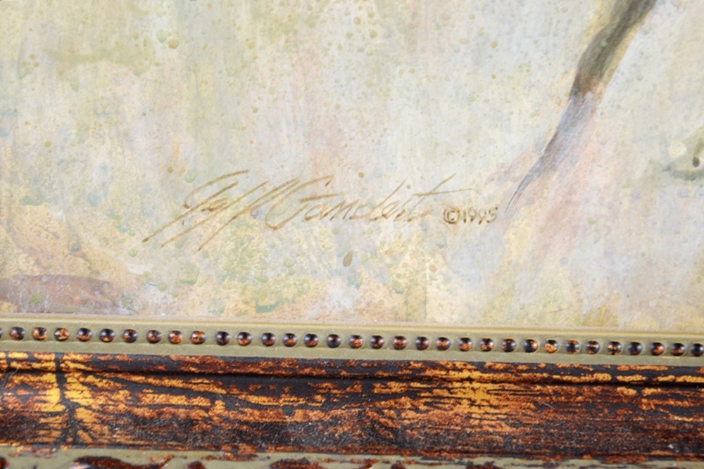 Original Oil Painting on Board by Jeff Gandert